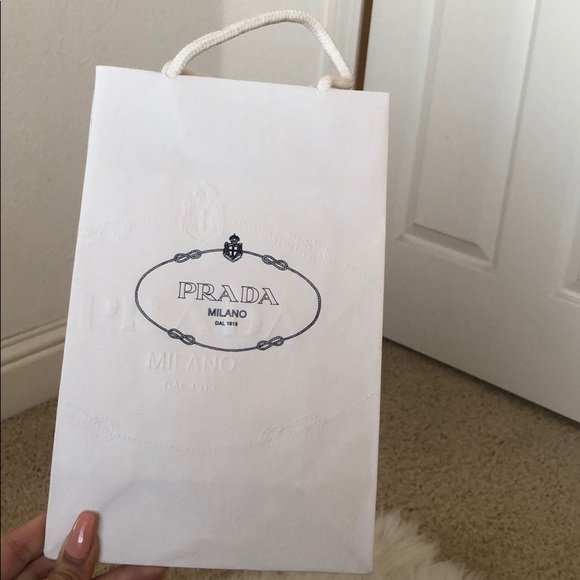 prada gift bag